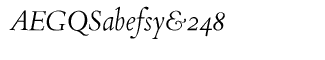JY fonts: JY AEtna OSF Italic