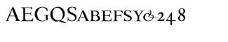 Serif fonts G-L: JY AEtna Roman SCOSF
