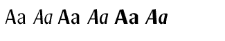 Serif fonts G-L: JY Decennie Express 2  Volume