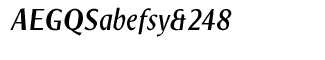 JY fonts: JY Decennie Express Bold Italic