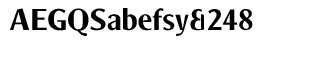 Serif fonts G-L: JY Decennie Express Heavy