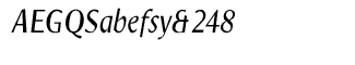 Serif fonts G-L: JY Decennie Express Italic