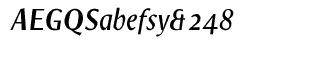 JY Decennie fonts: JY Decennie Express OSF Bold Italic