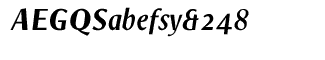 Serif fonts G-L: JY Decennie Express OSF Heavy Italic