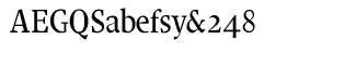 Serif fonts G-L: JY Decennie OSF Roman