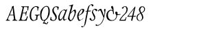 Serif fonts G-L: JY Integrity LF Medium Italic