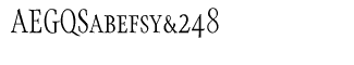 Serif fonts G-L: JY Integrity Medium SCOSF