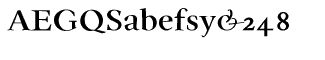 Serif fonts G-L: JY Rebeca OSF Bold