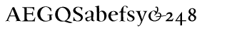 Serif fonts G-L: JY Rebeca OSF Demi