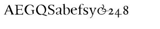 Serif fonts G-L: JY Rebeca OSF Roman