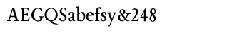 Serif fonts G-L: JY Tranquility LF Bold