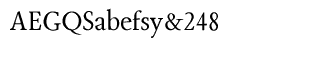 Serif fonts G-L: JY Tranquility LF Medium