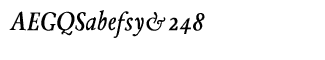 Serif fonts G-L: JY Tranquility OSF Bold Italic