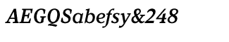 Serif fonts G-L: Kandal Medium Italic