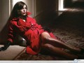 Keira Knightley wallpapers: Keira Knightley in red coat wallpaper
