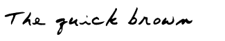 Handwriting misc fonts: Kendaia