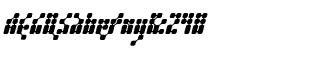 Digital fonts: Kernfusion Italic
