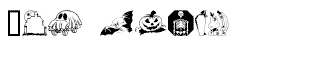 Symbol misc fonts: Kiddy Halloween