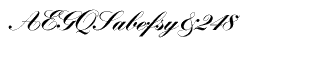 Western fonts: Knstlerschreibschrift CE Bold