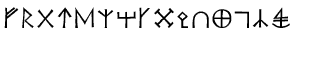 Symbol fonts E-X: Koch Signs 5