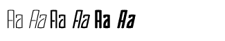 Retro fonts A-M: Komunique Volume