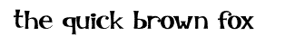 Serif fonts G-L: Kooky Lower