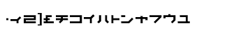 Foreign Imitation fonts: Kunstware Katakana