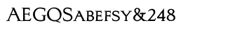 Serif fonts G-L: Kurosawa Serif Bold Small Caps