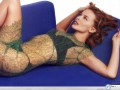 Kylie Minogue wallpapers: Kylie Minogue clear green wallpaper