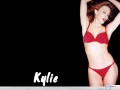 Kylie Minogue red lingery  wallpaper