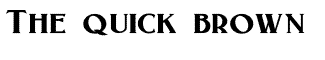 Serif misc fonts: Laconick-Normal A