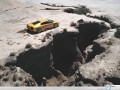 Car wallpapers: Lamborghini mountain view wallpaper