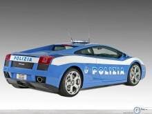 Lamborghini police wallpaper