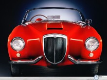 Lancia History red front view wallpaper