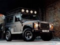 Land Rover wallpapers: Land Rover Defender in city wallpaper