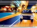 Land Rover Discovery wallpapers: Land Rover Discovery city at night wallpaper