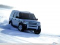 Land Rover wallpapers: Land Rover Discovery on ice  wallpaper