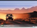 Land Rover Discovery sunset wallpaper