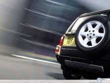 Land Rover Freelander back wheel  wallpaper