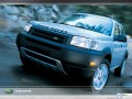 Land Rover Freelander blue front wallpaper