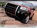 Land Rover wallpapers: Land Rover Freelander red front view wallpaper