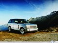 Land Rover Range in fields wallpaper