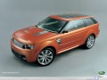 Land Rover range stormer Concept Car angle view  wallpaper