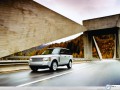 Land Rover Range under the bridge wallpaper