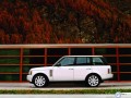 Land Rover Range wallpapers: Land Rover Range white side view wallpaper