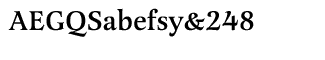 Serif fonts L-O: Latienne CE Medium