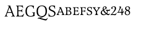 Serif fonts L-O: Latienne DisCaps CE Regular