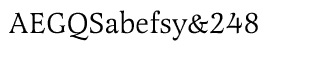 Serif fonts L-O: Latienne Regular