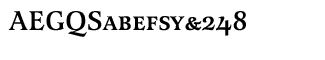 Serif fonts L-O: Latienne Small Caps CE Medium
