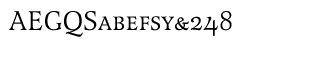 Serif fonts L-O: Latienne Small Caps CE Regular